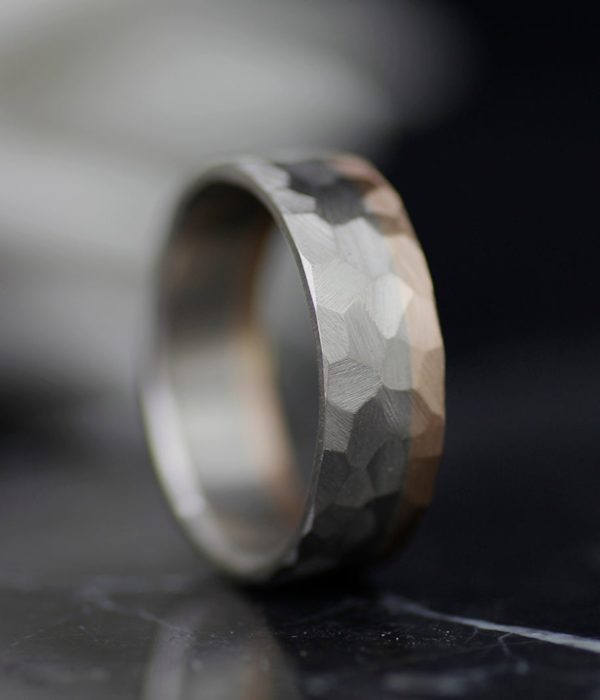 facetedfusionrecycledgoldweddingbandformenorwomen