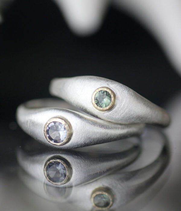 dune HERS HERS emerals and grey spinel set