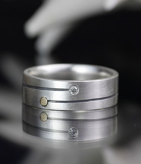 Solid Stainless Steel Wedding Band | Men & Women