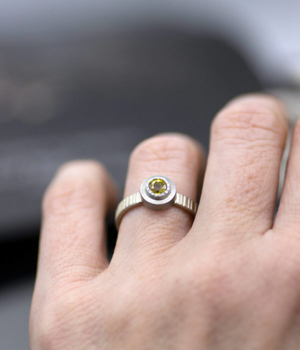 sun breaker ring on hand
