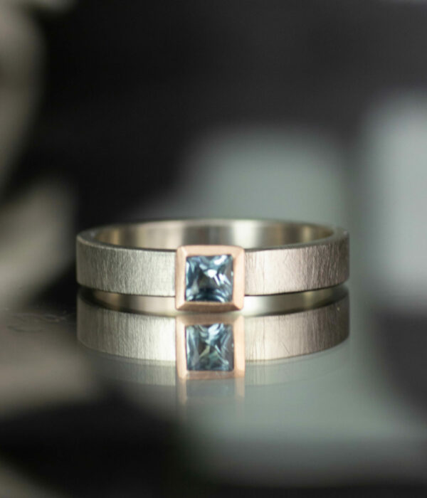 rose gold teal princess
