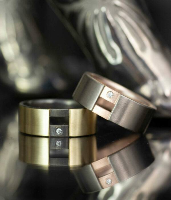 two band gap band with diamond