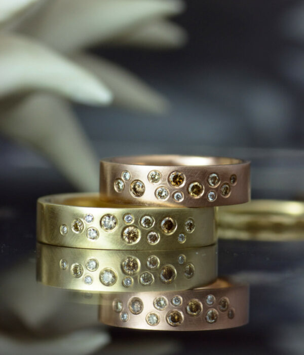 drunk wtih love yellow rose gold set e