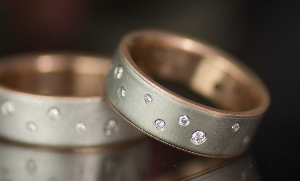 Custom Wedding and Engagement Rings: Unique, Architectural, Modern Designs