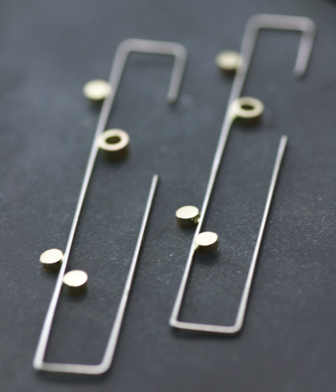 Gold Dew Minimalist Threader Earrings